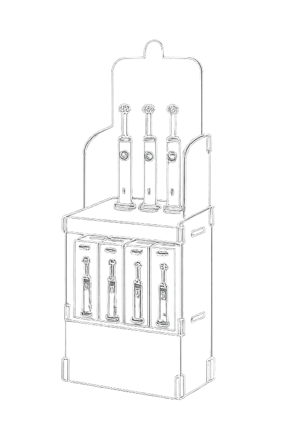 Placeholder for Live Display line drawing